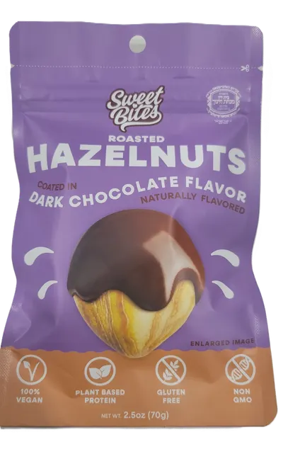 Roasted Hazelnuts Dark Chocolate