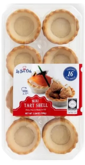 Dairy Free Mini Tart Shells