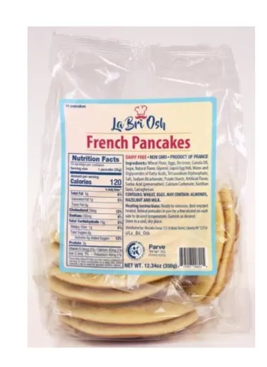 Dair Free French Pancakes