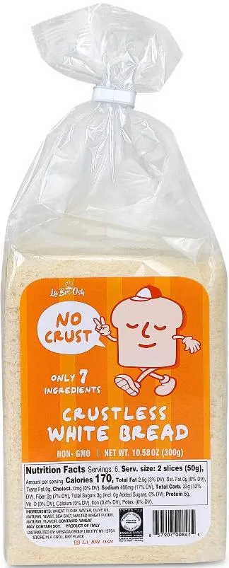 Crustless White Bread