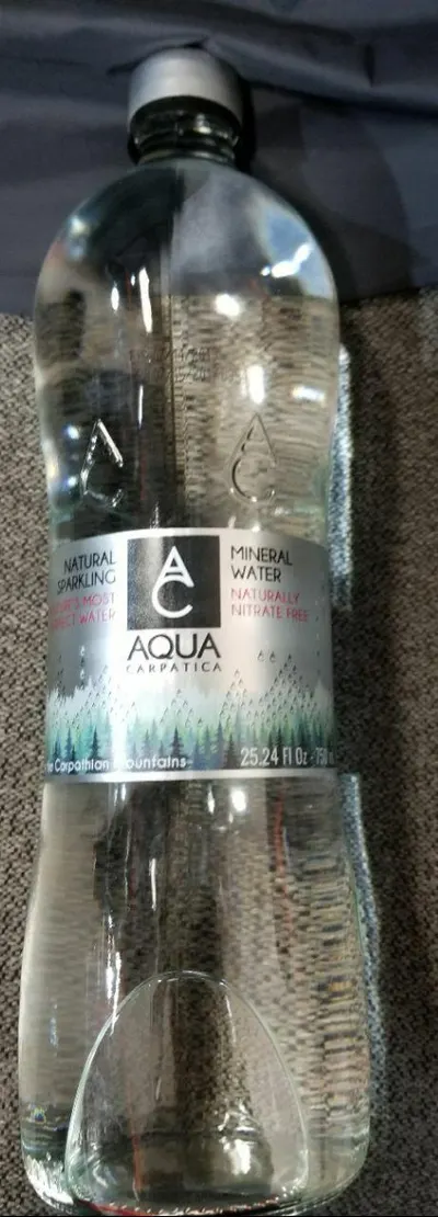 Natural Sparkling Mineral Water