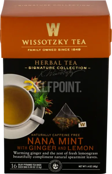 Herbal Tea Nana Mint with Ginger & Lemon 16 ct