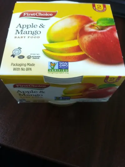 Stage 2 Apple & Mango Baby Food 2 pk