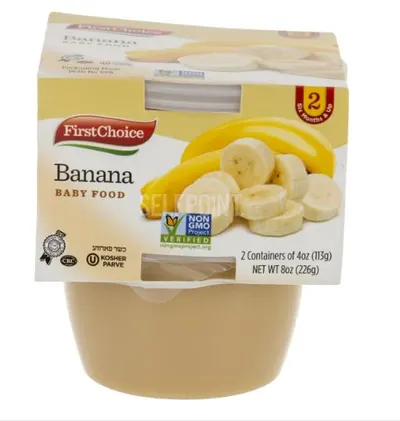 Stage 2 Banana Baby Food 2 pk