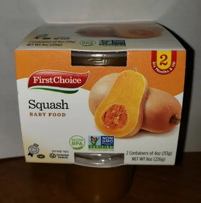 Squash Baby Food 2 pk