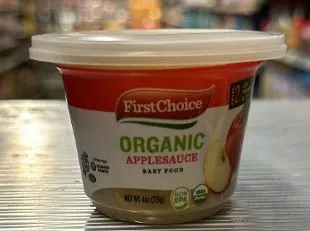 Organic Stage 2 Applesauce Baby Food
