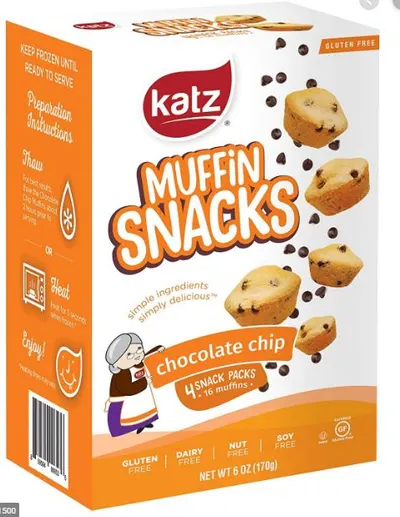 Muffin Snacks Chocolate Chip 4 pk
