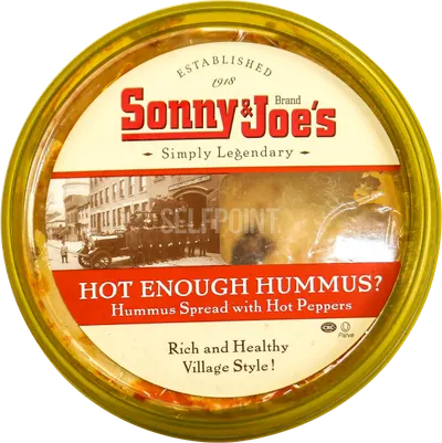 Hummus Spread with Hot Peppers