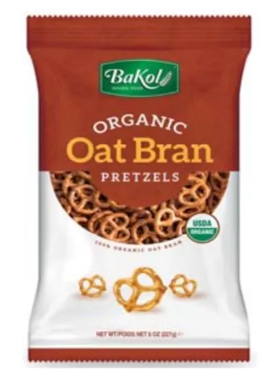 Organic Oat Bram Pretzels