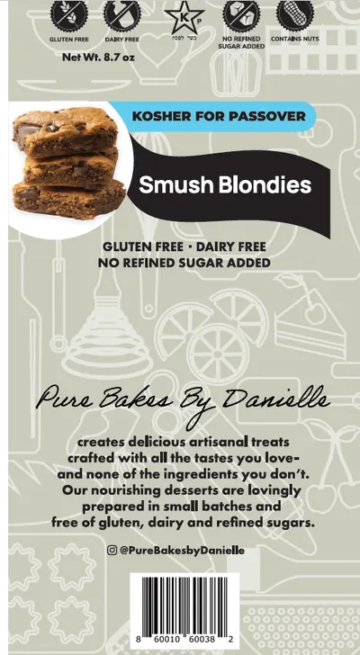 Desserts Smush Blondies