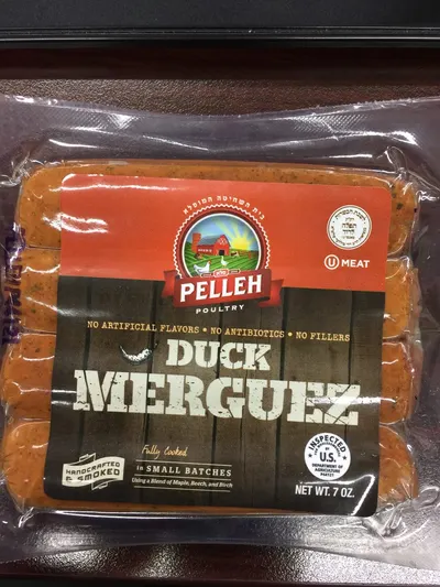Duck Merguez Fully Cooked