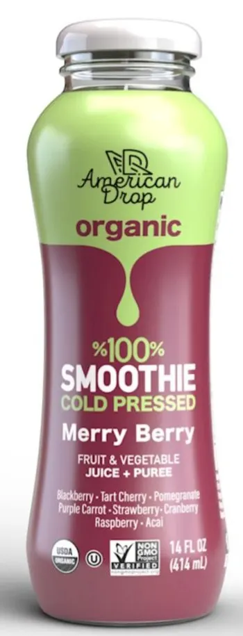 Smoothie Organic Merry Berry