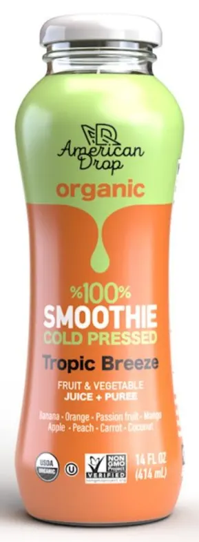 Smoothie Organic Tropic Breeze