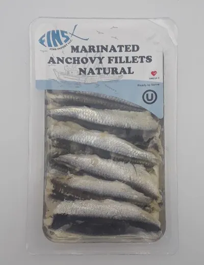 Anchovy Fillets Marintaed Natural