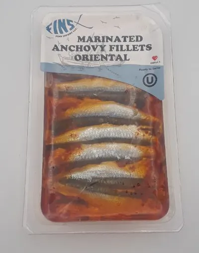 Anchovy Fillets Marinated Oriental