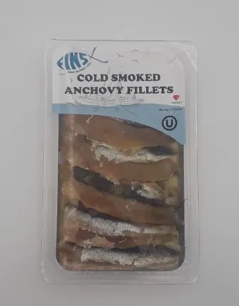 Anchovy Fillets Cold Smoked