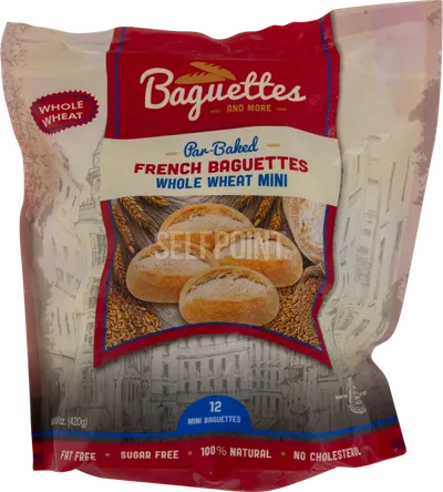 French Baguettes Mini Whole Wheat 12 Ct