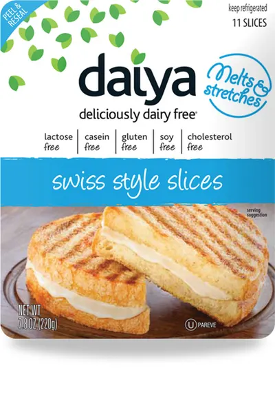 Dairy Free Swiss Style Slices