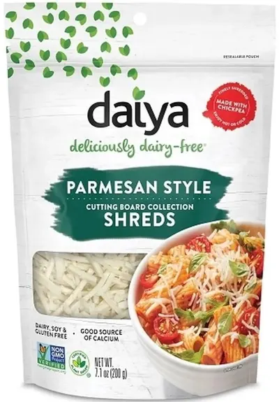 Dairy Free Parmesan Style Shreds