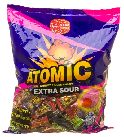 Atomic Chewy Filled Candy Extra Sour