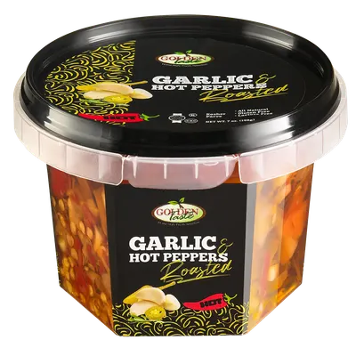 Roasted Garlic & Hot Peppers