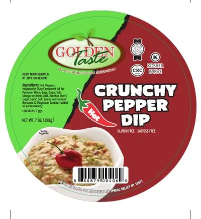 Hot Crunchy Pepper Dip