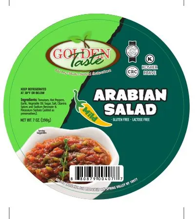 Mild Arabian Salad