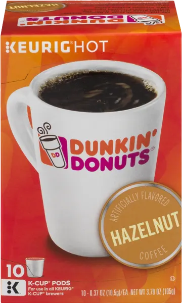 Hazelnut Coffee K-cup Pods 10 ct