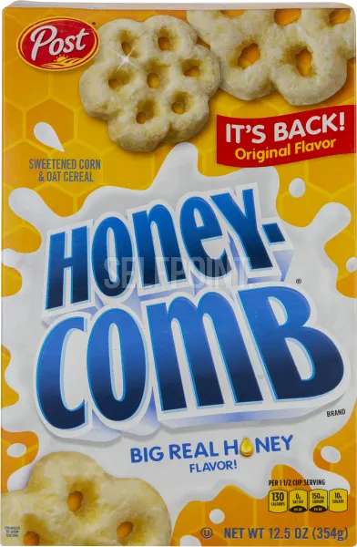 Honey-Comb Sweetened Oat & Corn Cereal
