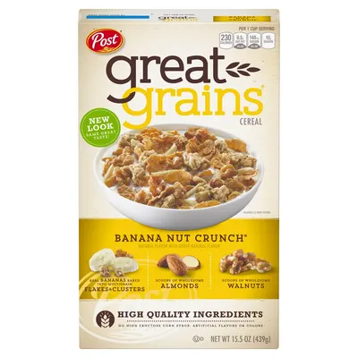 Great Grains Banana Nut Crunch Cereal