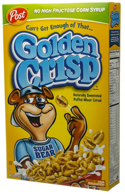 Golden Crisp Naturally Sweetened Puffed Wheat Cereal