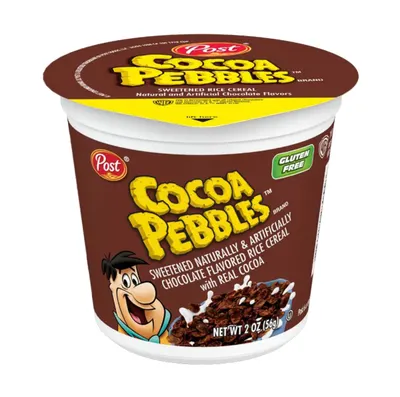 Cocoa Pebbles Rice Cereal with Real Cocoa