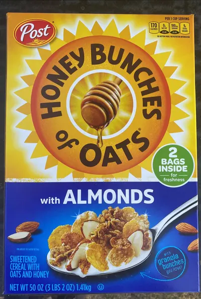 2 Bag Honey Bunches W/ Almonds