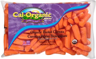 Carrots Mini Peeled Organic