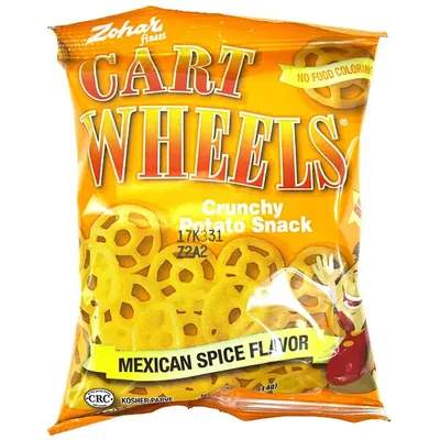 Cart Wheels Mexican Spice Potato Snack