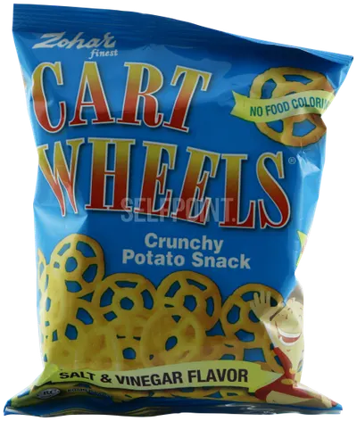 Cart Wheels Salt & Vinegar Potato Snack