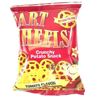 Cart Wheels Tomato Potato Snack