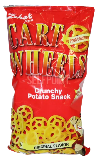 Cart Wheels Crunchy Potato Snack