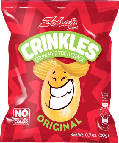 Crinkles Original Crunchy Potato Snack