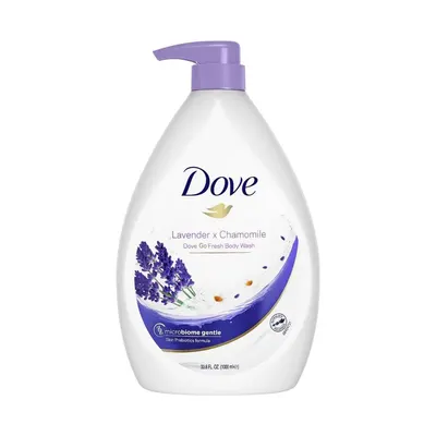 Dove Body Wash Pump Lavender & Chamomile