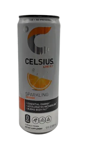 Sparkling Orange Flavor Energy Drink