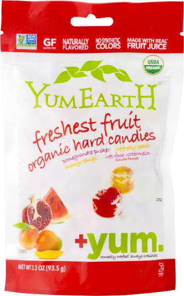 Yumearth Freshest Fruit Organic Hard Candies