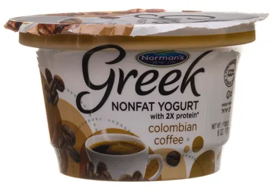 Greek Non Fat Colombian Coffee Yogurt