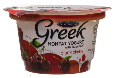 Greek Non Fat Black Cherry Yogurt