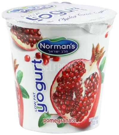 Low Fat Pomegranate Yogurt