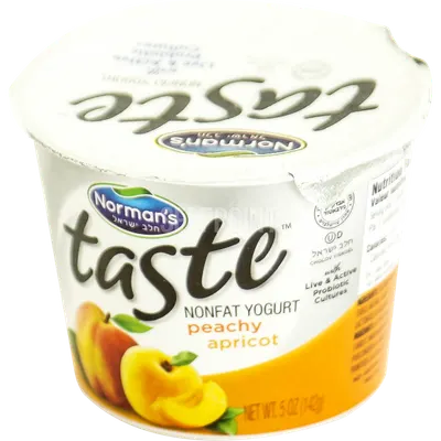 Non Fat Peachy Apricot Yogurt