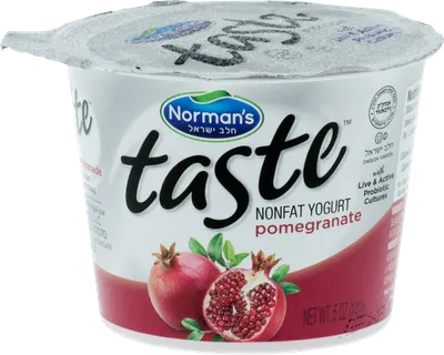 Non-Fat Pomegranate Flavored Yogurt