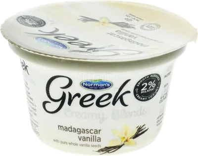 Greek Creamy Madagascar Vanilla Yogurt