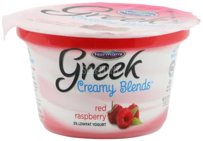 Greek Creamy Blends Red Raspberry Yogurt