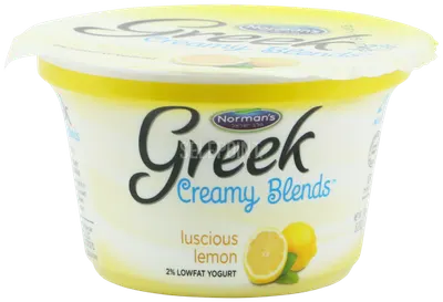 Greek Creamy Blends Luscious Lemon Yogurt
